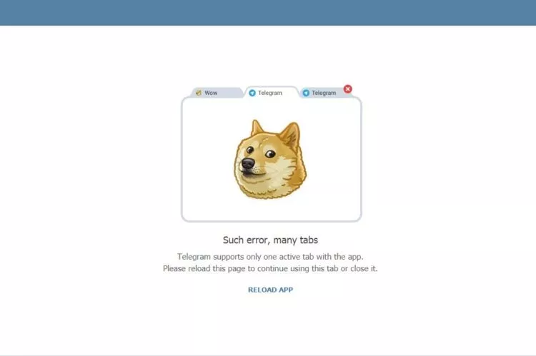 telegram web tidak bisa login