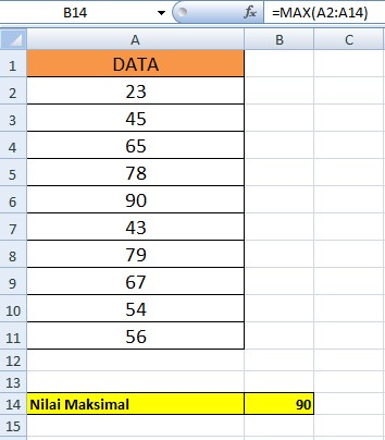 rumus excel akuntansi