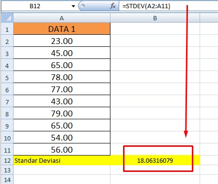 rumus excel exp