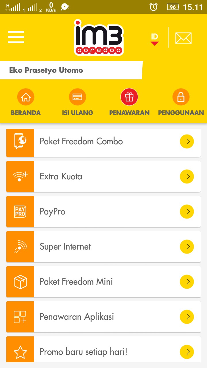 cara cek nomor indosat berlangganan