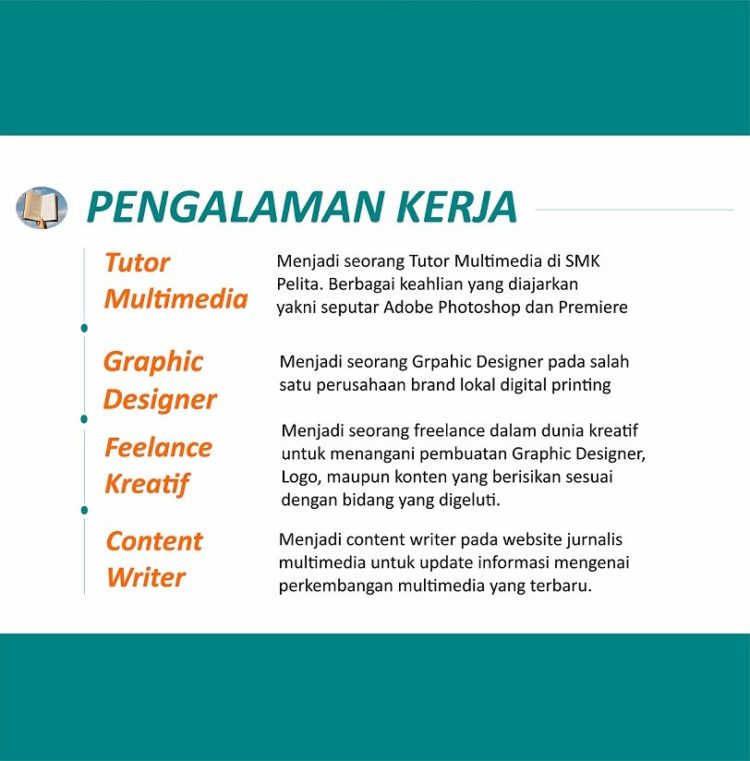 cv bahasa inggris format word