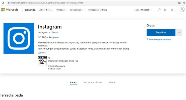 instagram messenger for pc login