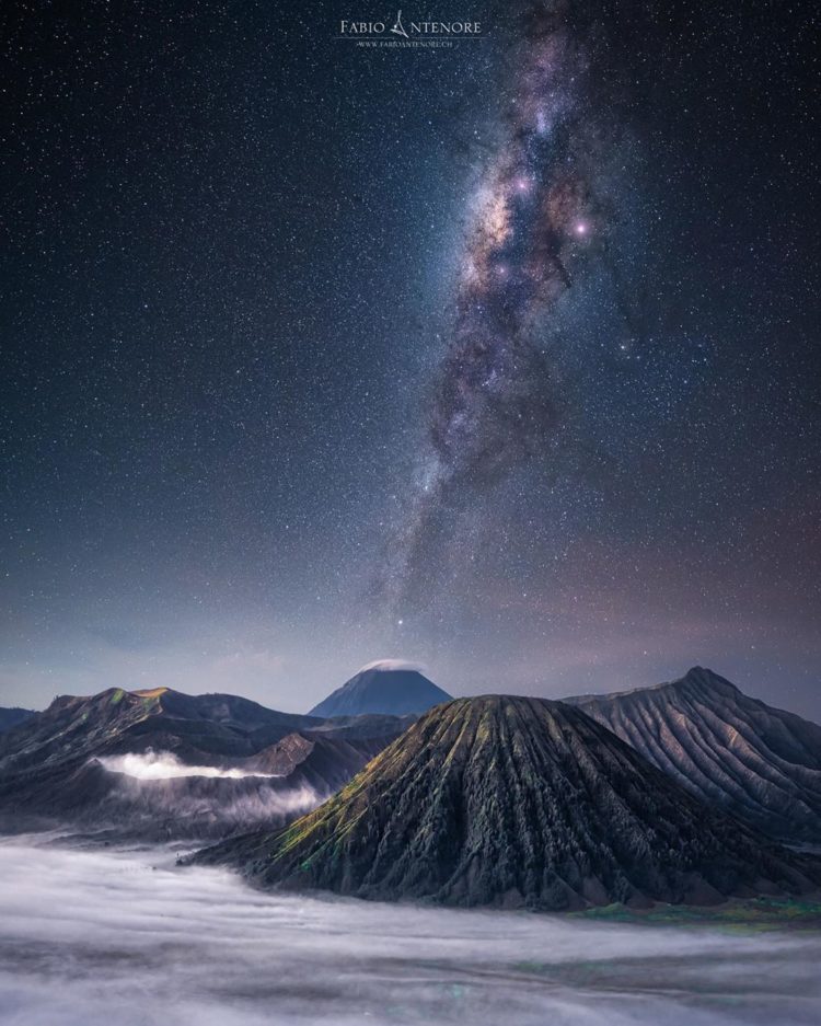 milky way bromo