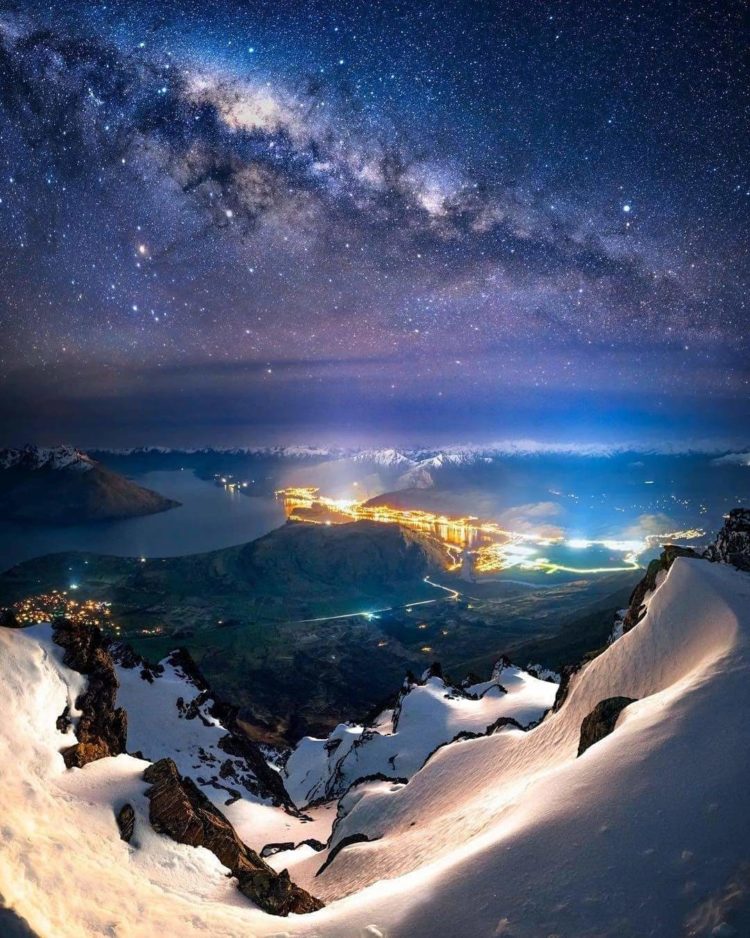 milky way new zealand november