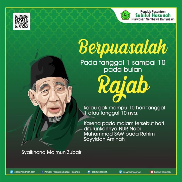 puasa rajab disunnahkan berapa hari