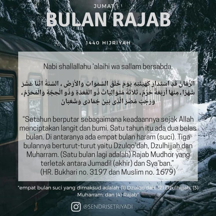 puasa rajab berapa hari