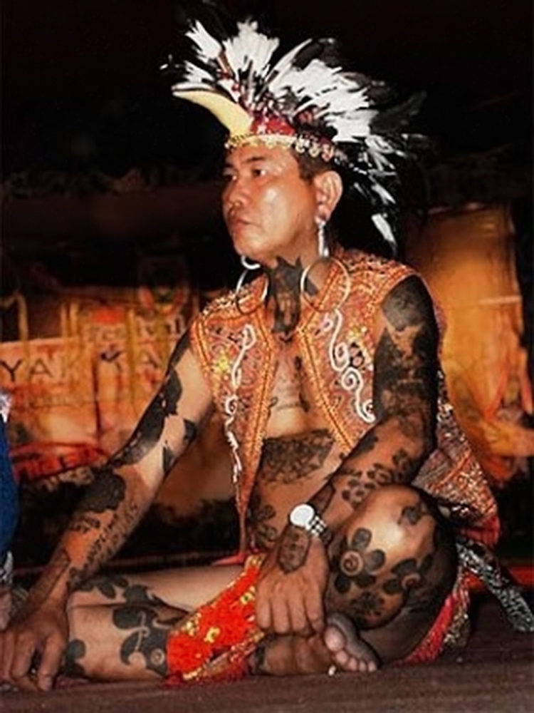 Tattoo Suku Dayak