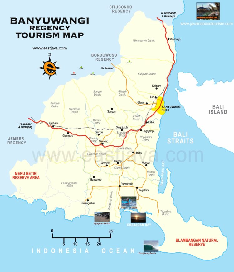 Kerajaan Blambangan Peta Banyuwangi