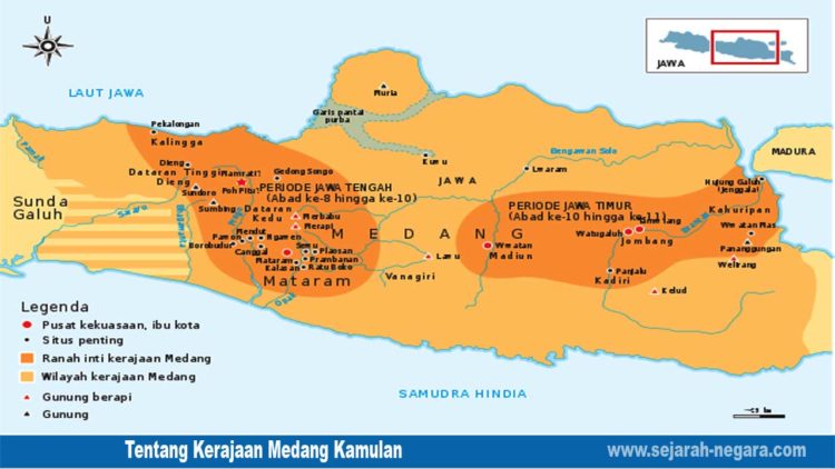 lokasi kerajaan medang