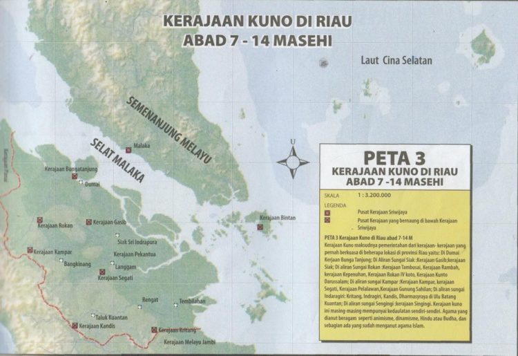 Letak & Lokasi Geografis Kerajaan Siak Sri Indrapura