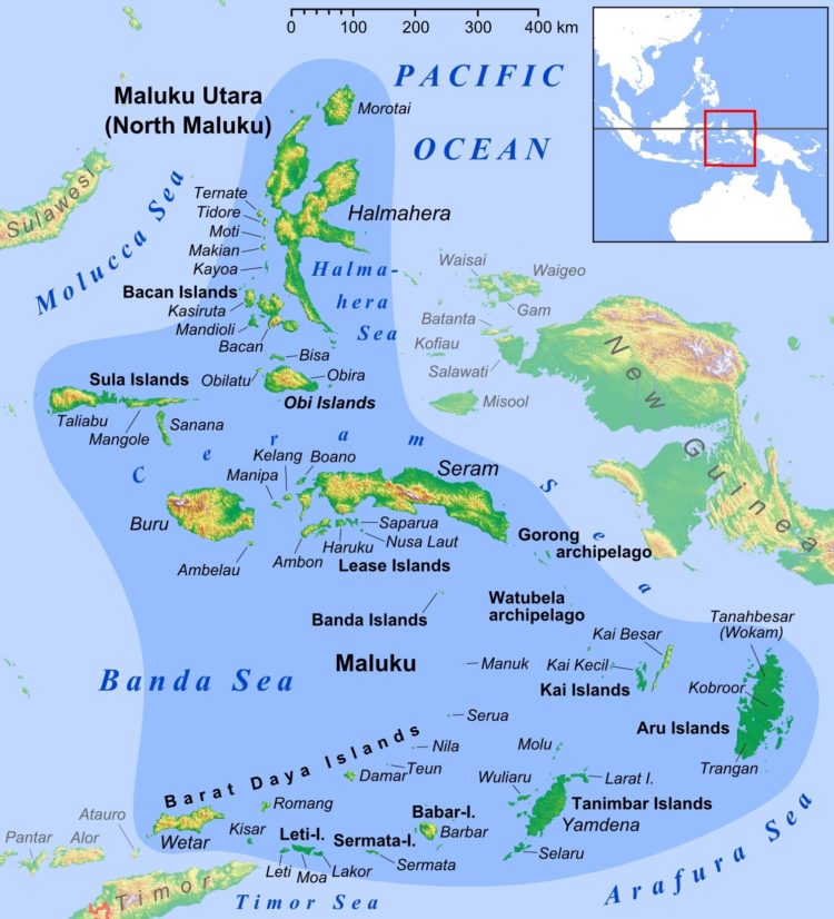 Lokasi dan Letak Kerajaan Ternate