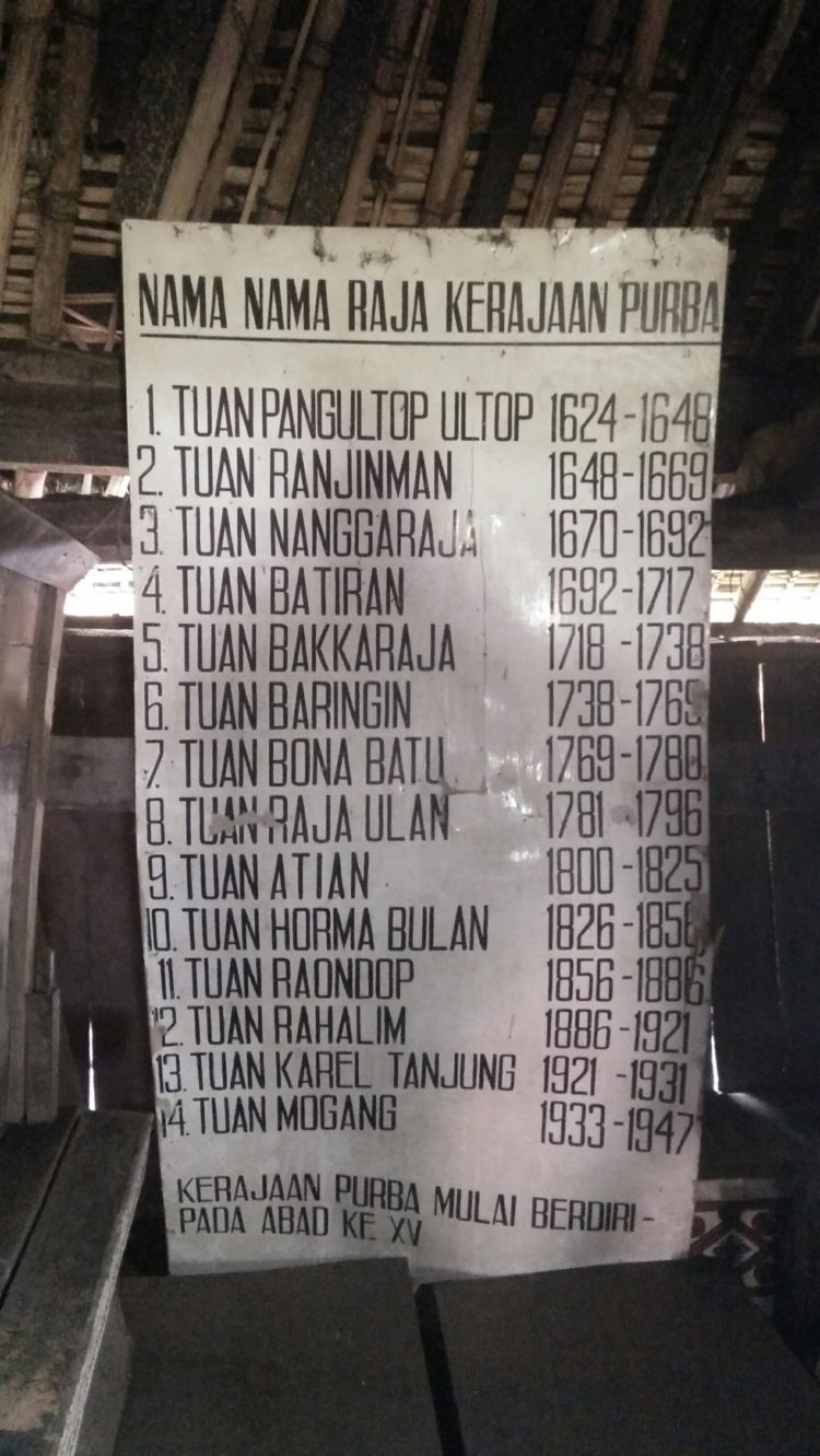 ilustrasi daftar raja purba rumah adat sumatera utara bolon