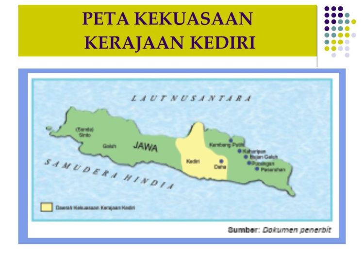 foto lokasi, letak geografis, dan peta wilayah kerajaan kediri 