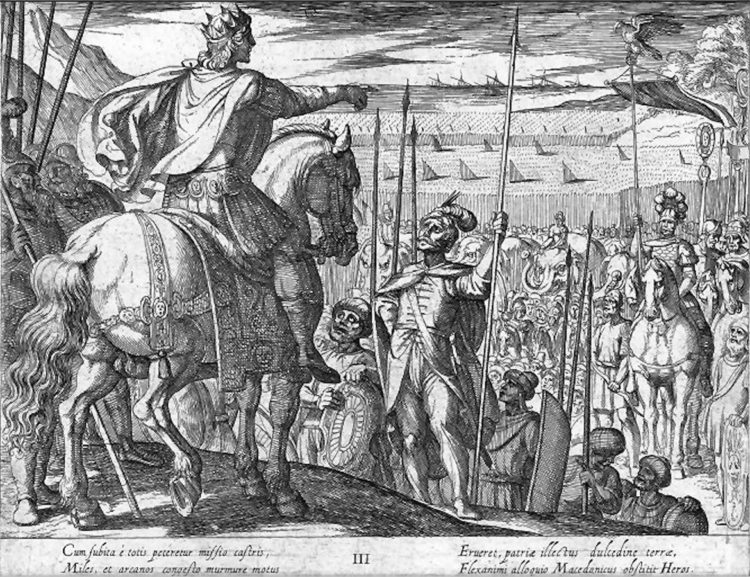 gambar pertempuran kerajaan persia dengan alexander