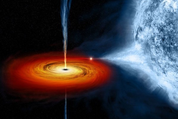 Spagetifikasi pada black hole di semesta