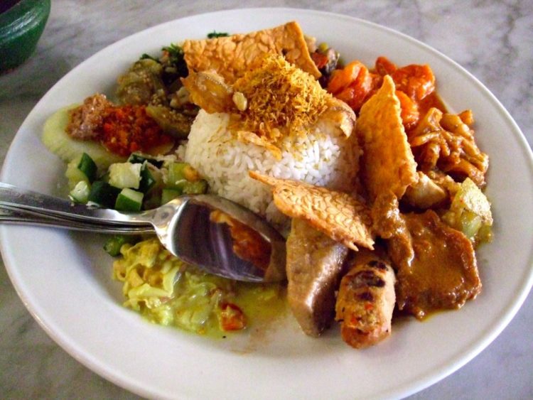 nasi kalak Makanan khas Banyuwangi