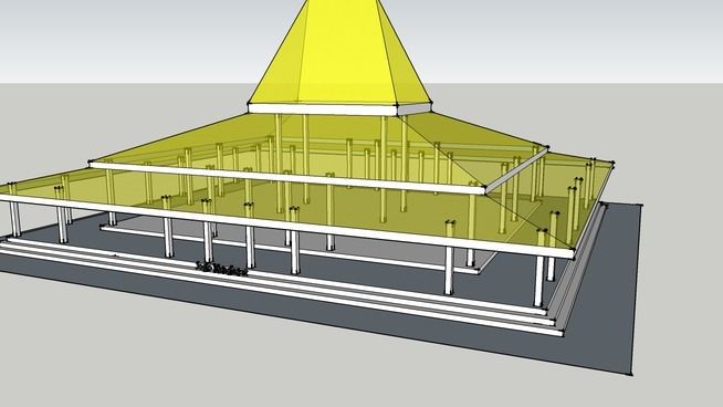 Contoh Rumah adat Jawa Joglo Mangkurat