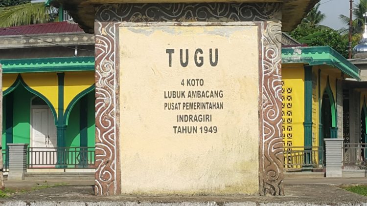  Kuto Lubuk Ambacang pemerintahan Indragiri