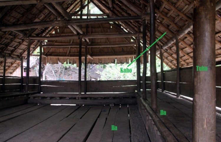 gambar 2 arsitektur Rumah Adat Lobo Sulawesi Tengah