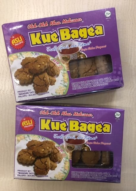 gambar kue bagea oleh oleh khas makassar