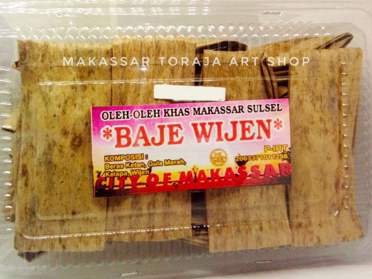 gamba baje wijen oleh oleh khas makassar