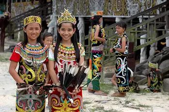 jenis baju anak-anak pakaian adat kalimantan timur