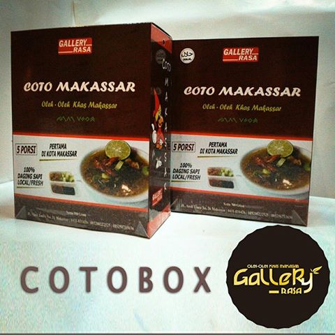 gambar coto instan oleh oleh khas makassar