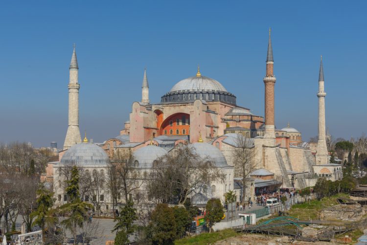 tempat ibadah hagia sophia kerajaan ottoman