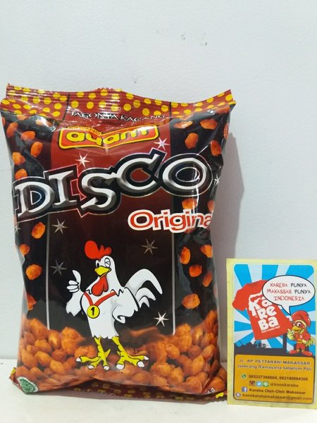 kacang disco adalah oleh oleh khas makassar