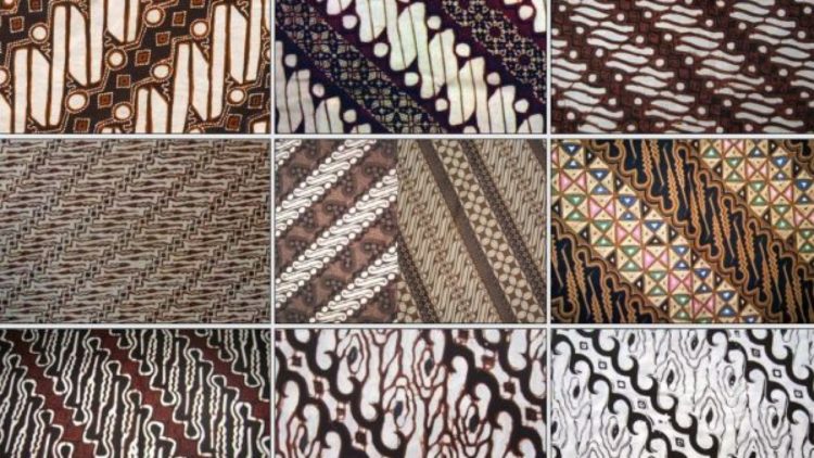 kain batik pakaian adat jawa tengah gambar 