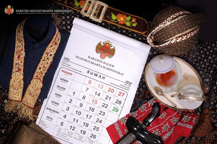 contoh peninggalan kerajaan mataram islam salah satunya adalah kalender jawa 