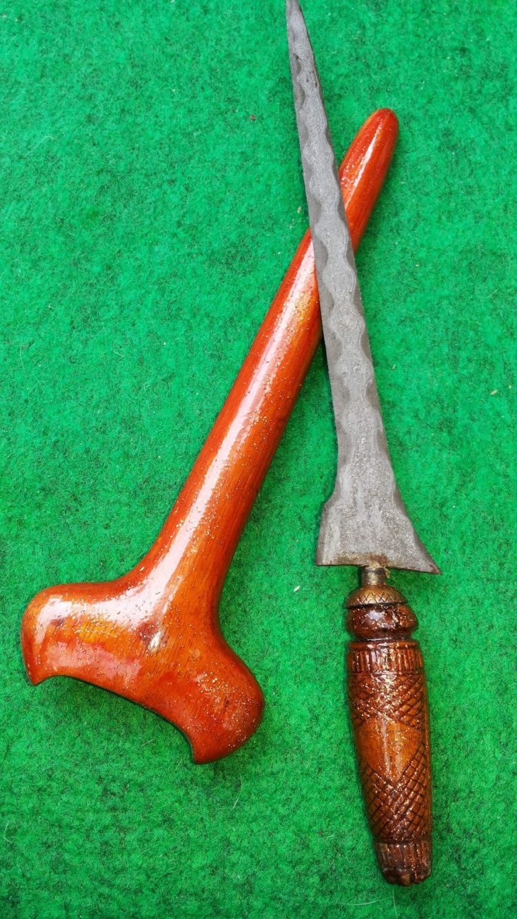 keris khas banjar senjata tradisional kalimantan selatan