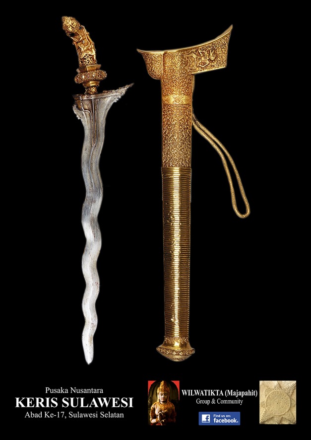 keris tappi' adalah senjata tradisional sulawesi selatan
