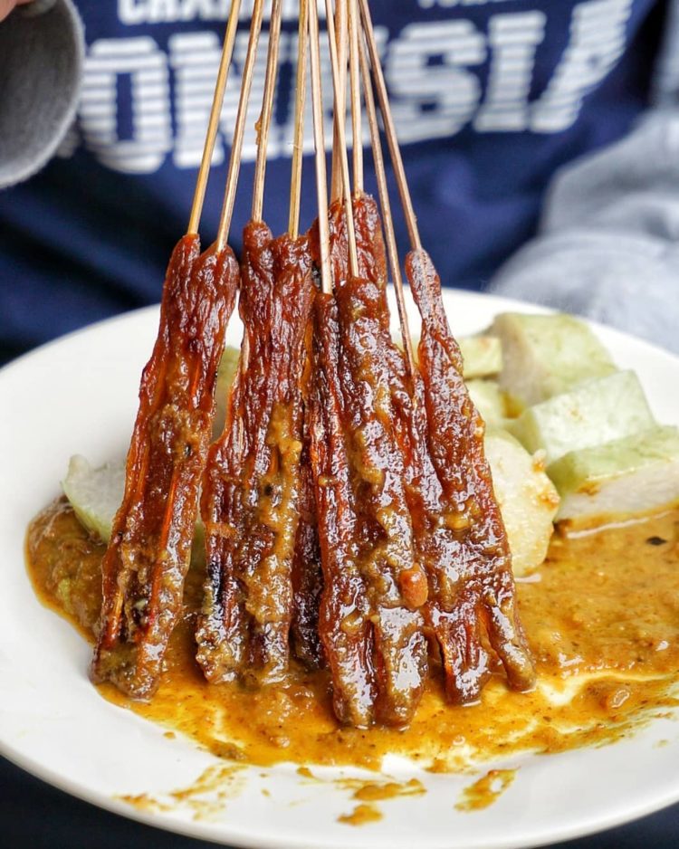 sate kalong makanan khas Cirebon