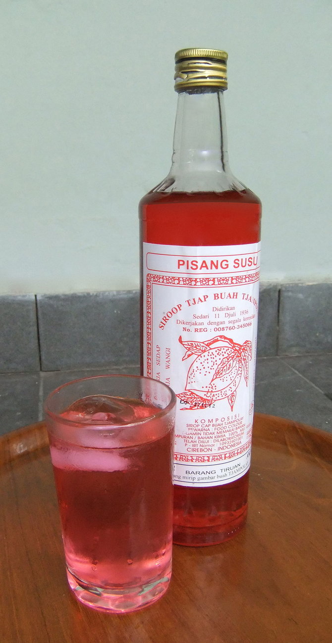 sirup tjampolay makanan khas Cirebon