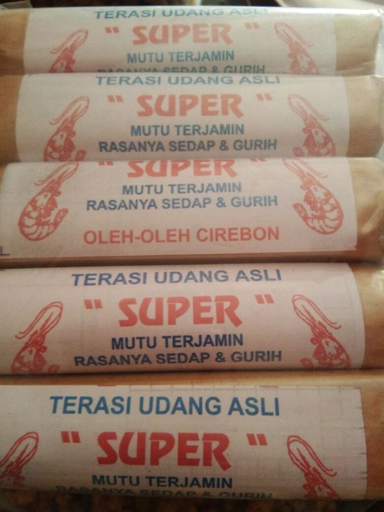 terasi udang makanan khas Cirebon