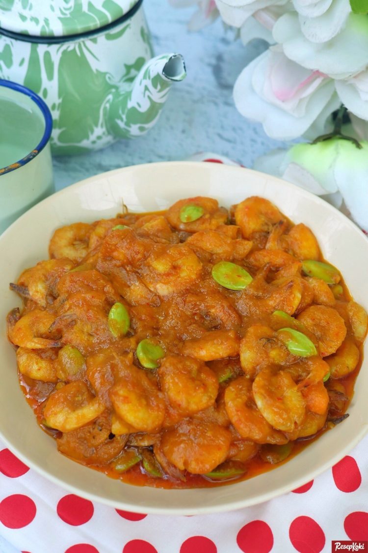 sambal tempoyak udang makanan khas Lampung