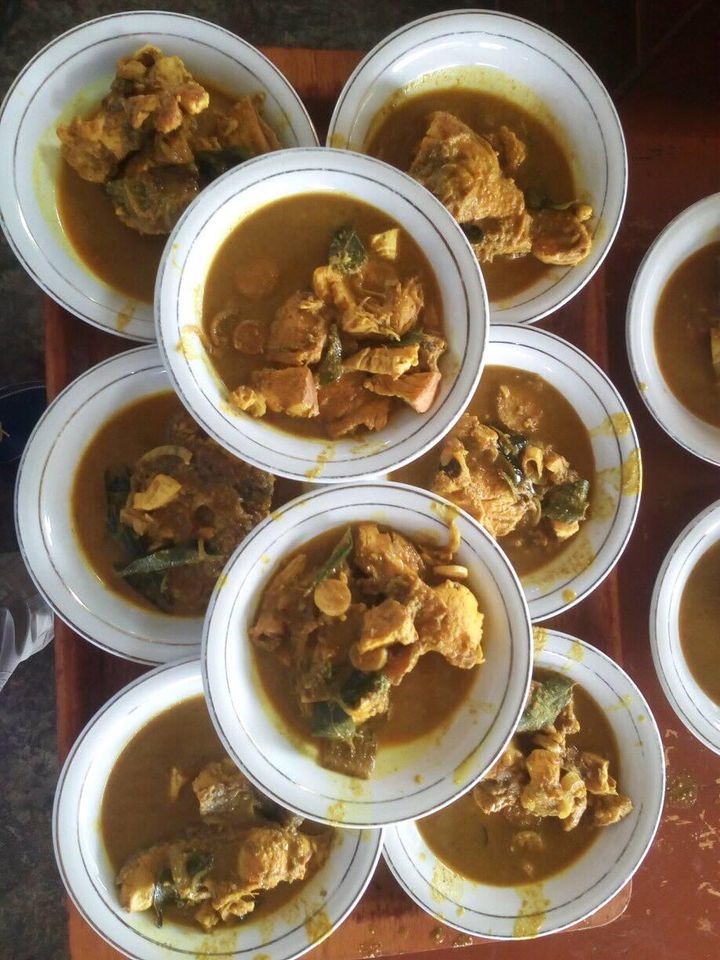 makanan khas aceh Eungkot Paya dibuat dari apa saja