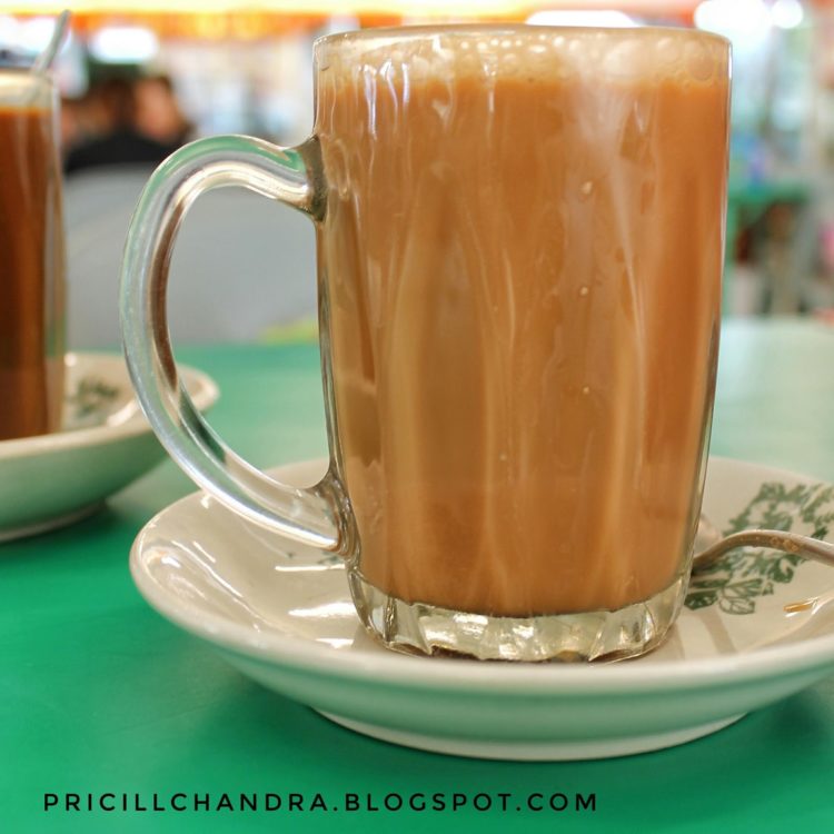 ilustrasi makanan khas batam teh tarik