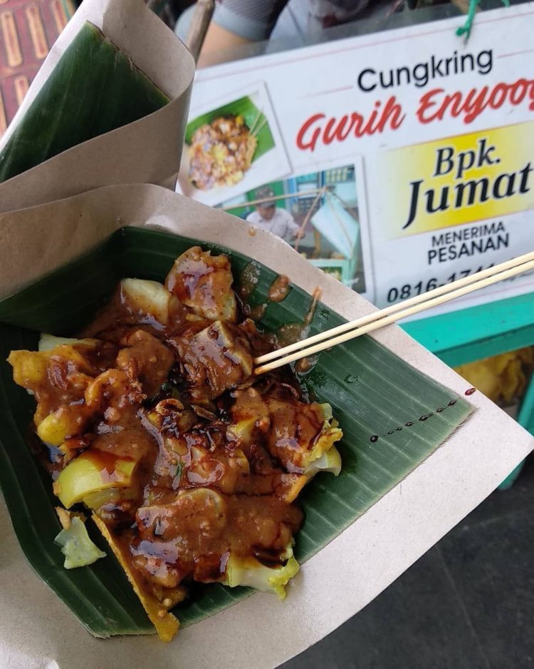 makanan khas bogor Cungkring legendaris Pak Jumat