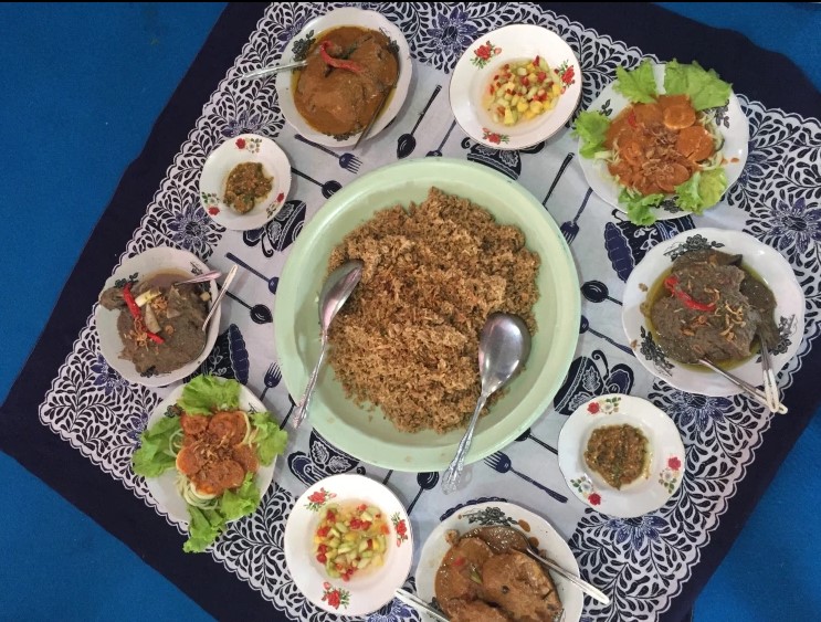 tradisisi makan di palembang makanan khas palembang Munggahan