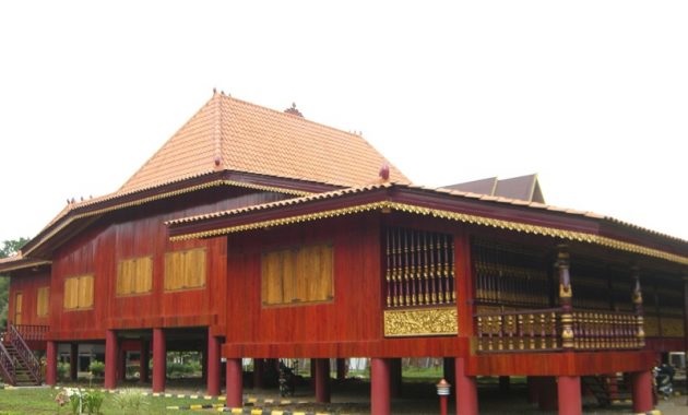  Rumah  Adat Palembang  Limas PENJELASAN MODEL DESAIN 