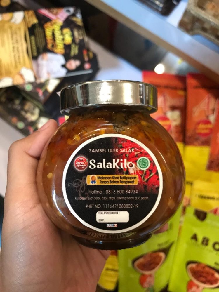 variasi olahan salak oleh oleh khas balikpapan Sambal Ulek Salak