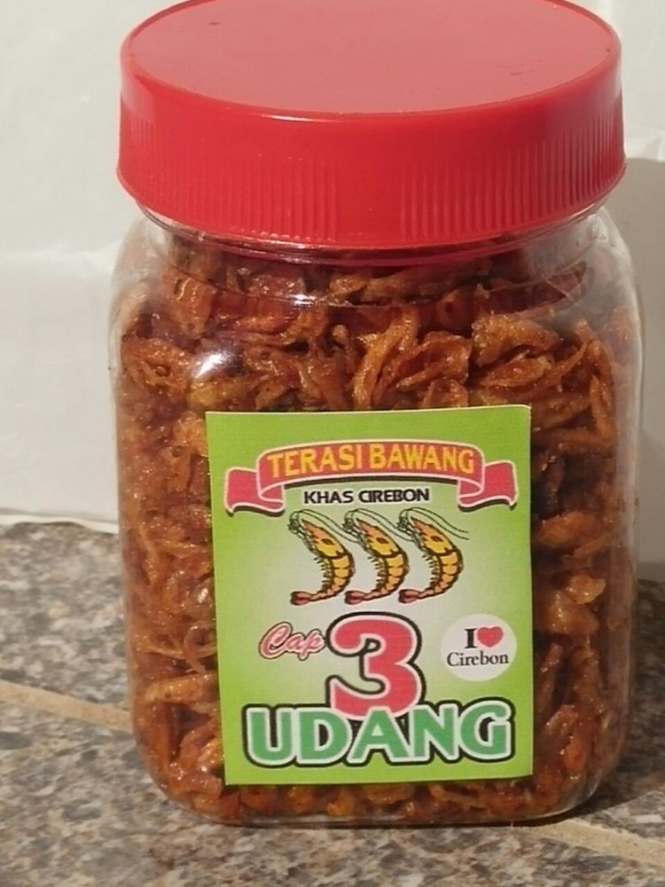 oleh oleh khas cirebon Terasi Bawang atau disingkat Siwang