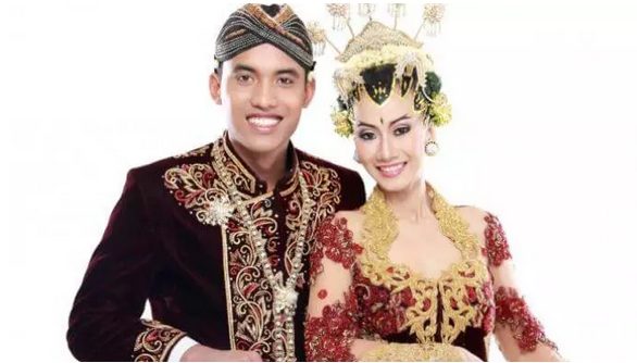 gambar pakaian adat banten pengantin