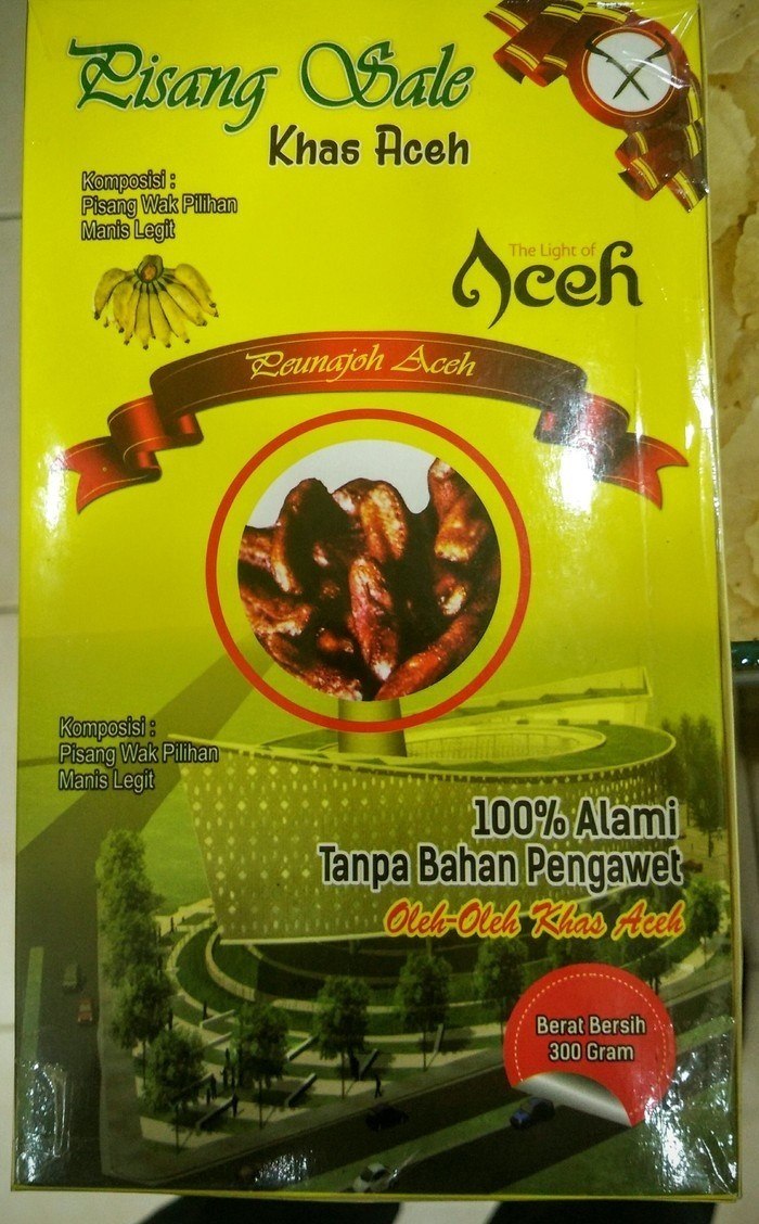 pisang sale makanan khas aceh berbahan utama