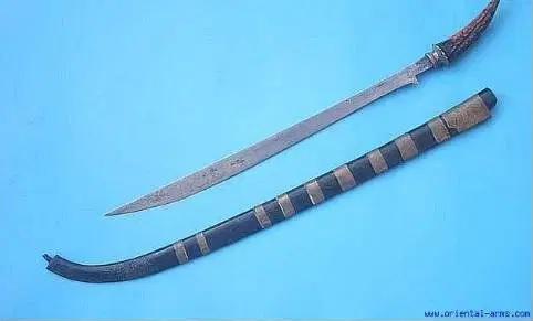 gambar piso halasan senjata tradisional sumatera utara