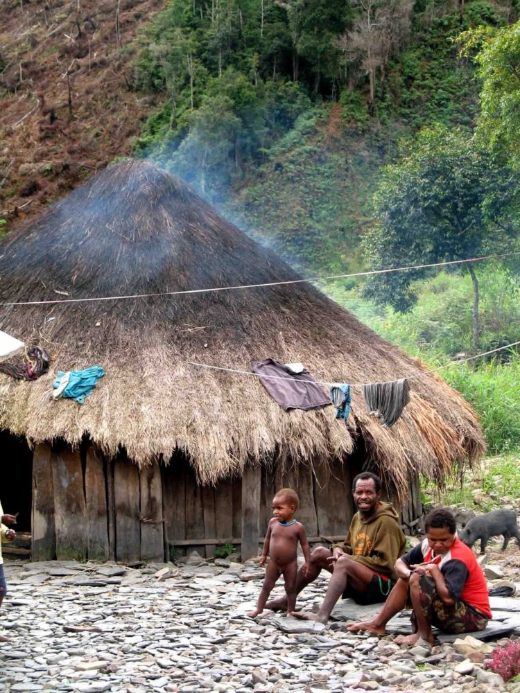 foro rumah adat honai