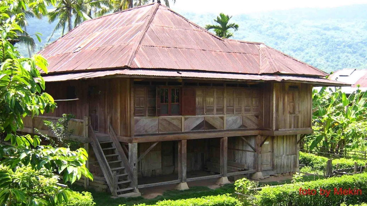 gambar rumah adat lampung