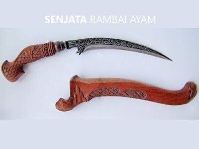 rambai ayam adalah senjata tradisional bengkulu